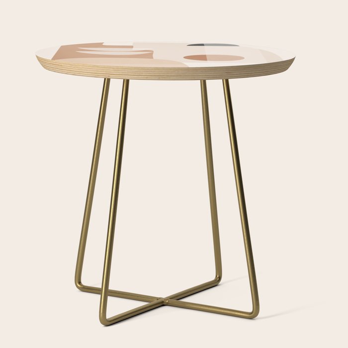 Abstract Minimal Shapes 5 Side Table Gallery Image 1