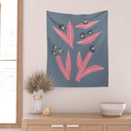 Small Collage: Florals Wall Tapestry Gallery Image 2