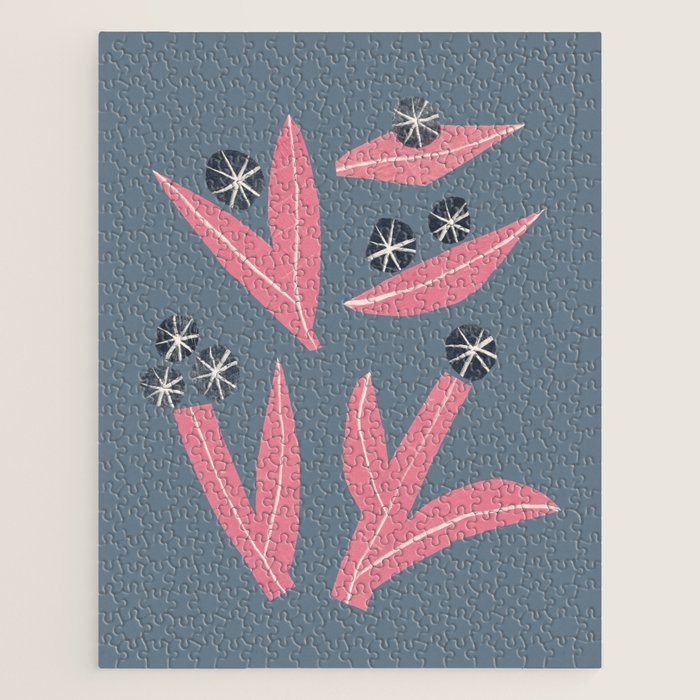 Small Collage: Florals Jigsaw Puzzle Gallery Image 1