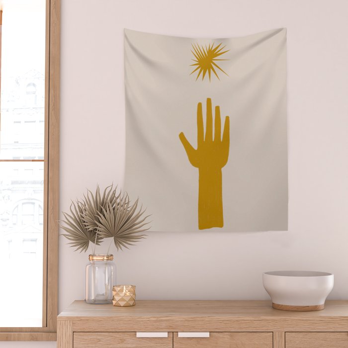 REACH FOR THE STARS Wall Tapestry Gallery Image 2