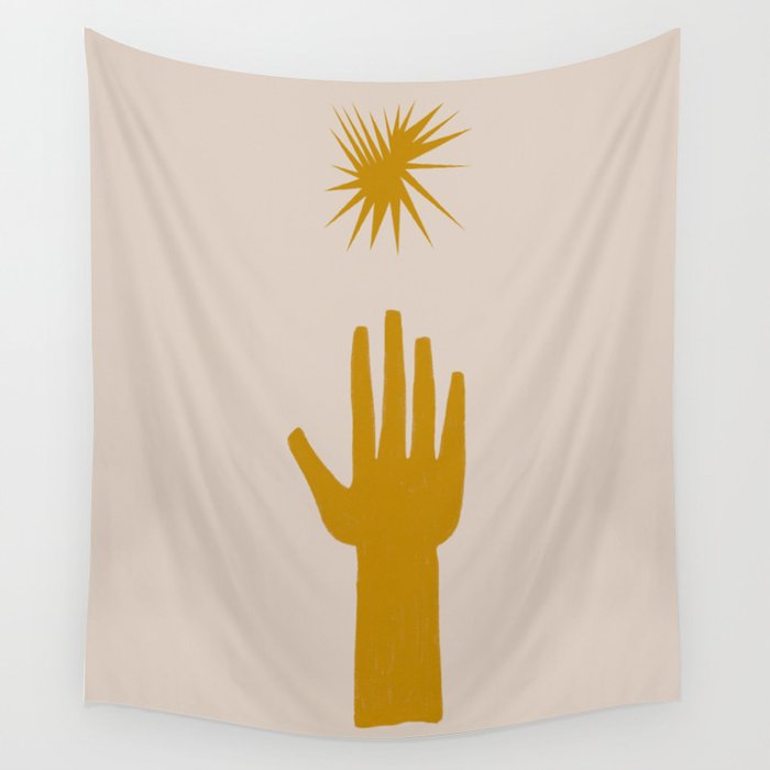 REACH FOR THE STARS Wall Tapestry Gallery Image 1
