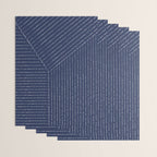 Lines (Navy) Wrapping Paper Gallery Image 3