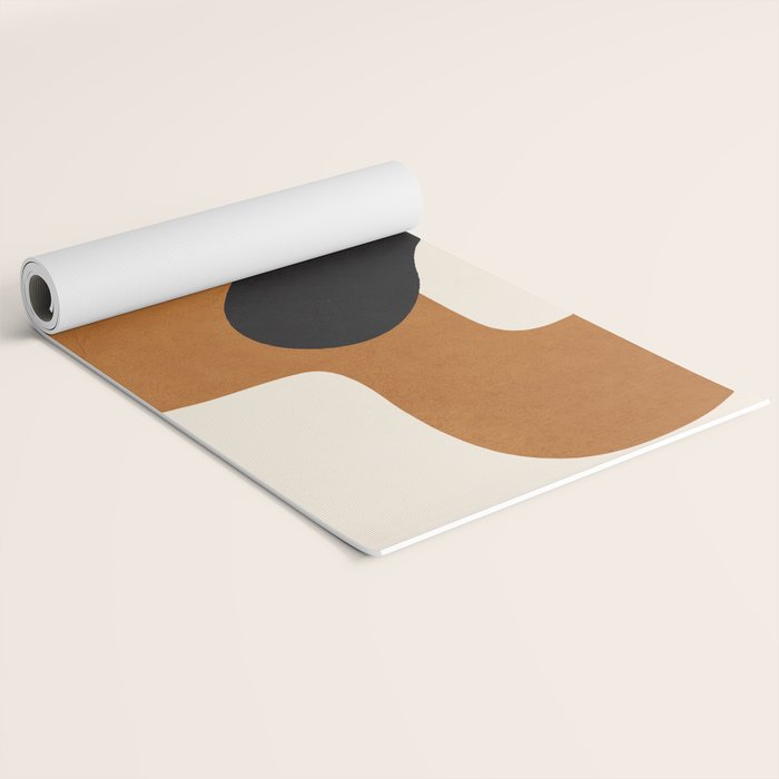 Abstract Art Minimal Shape 6 Yoga Mat Gallery Image 2