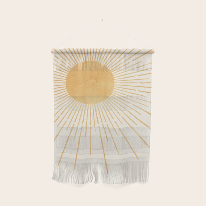 Boho Sun no. 8 Yellow Wall Hanging Gallery Image 1