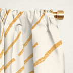Boho Sun no. 8 Yellow Window Curtain Gallery Image 2