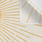 Boho Sun no. 8 Yellow Wall Tapestry Gallery Image 3