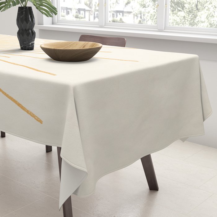 Boho Sun no. 8 Yellow Tablecloth Gallery Image 3