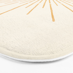 Boho Sun no. 8 Yellow Bath Mat Gallery Image 3