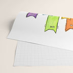Rainbow of Cats Funny Whimsical Animals Wrapping Paper Gallery Image 2