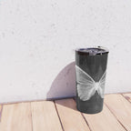 Butterfly in Black Travel Mug Gallery Image 4
