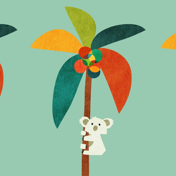 Koala on Coconut Tree Coffee Mug Gallery Image 2