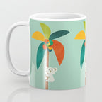 Koala on Coconut Tree Coffee Mug Gallery Image 3