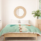 Koala on Coconut Tree Duvet Cover Gallery Image 3
