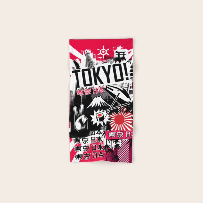 Tokyo! Bath Towel Gallery Image 1