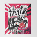 Tokyo! Throw Blanket Gallery Image 2