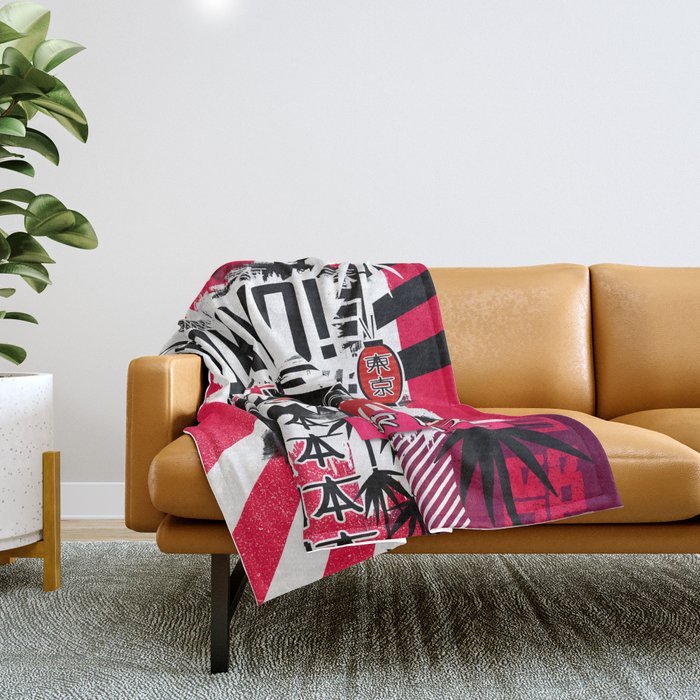 Tokyo! Throw Blanket Gallery Image 1