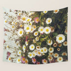 Wall of Daisies Wall Tapestry Gallery Image 4
