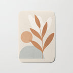 Abstract Minimal -Plant 10 Bath Mat Gallery Image 1