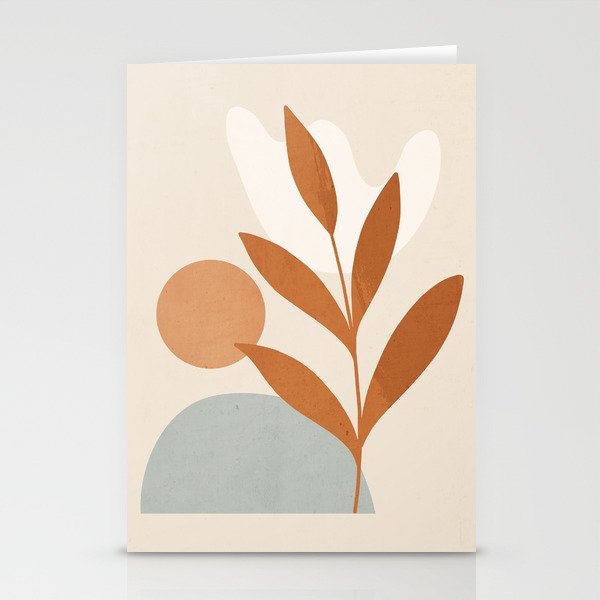 Abstract Minimal -Plant 10 Stationery Card Gallery Image 2