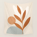 Abstract Minimal -Plant 10 Wall Tapestry Gallery Image 4