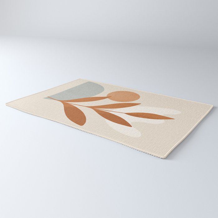 Abstract Minimal -Plant 10 Rug Gallery Image 3