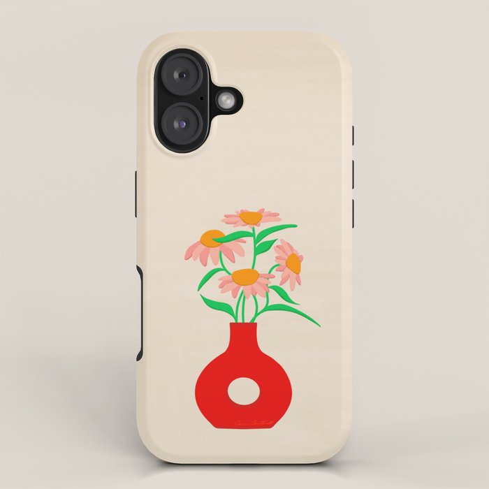Flower Vase iPhone Case Gallery Image 1