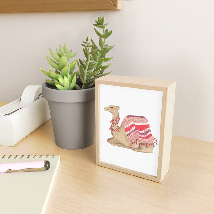 Happy Camel Mini Art Print Gallery Image 2