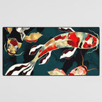 Metallic Koi Desk Mat Gallery Image 3