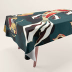 Metallic Koi Tablecloth Gallery Image 1