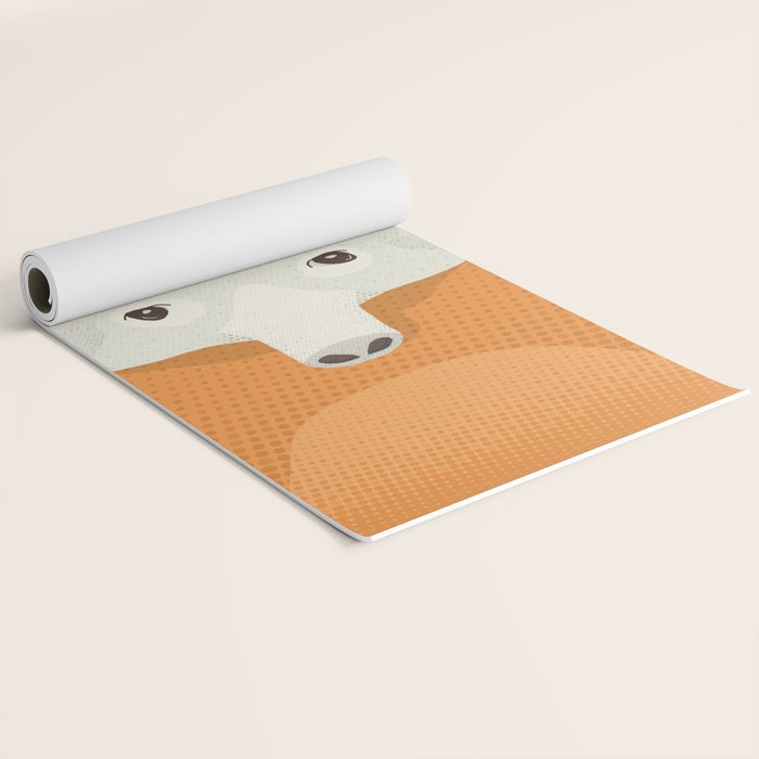 Whimsy Echidna, Animal Portrait Yoga Mat Gallery Image 2