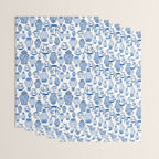 Chinoiserie Blue and White Jars Wrapping Paper Gallery Image 3