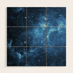Galaxy Wood Wall Art Gallery Image 1