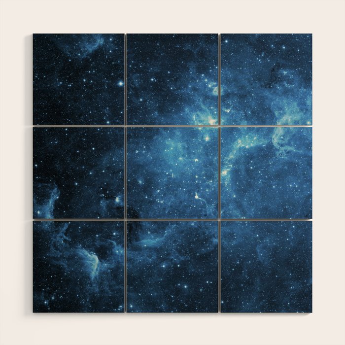 Galaxy Wood Wall Art Gallery Image 1