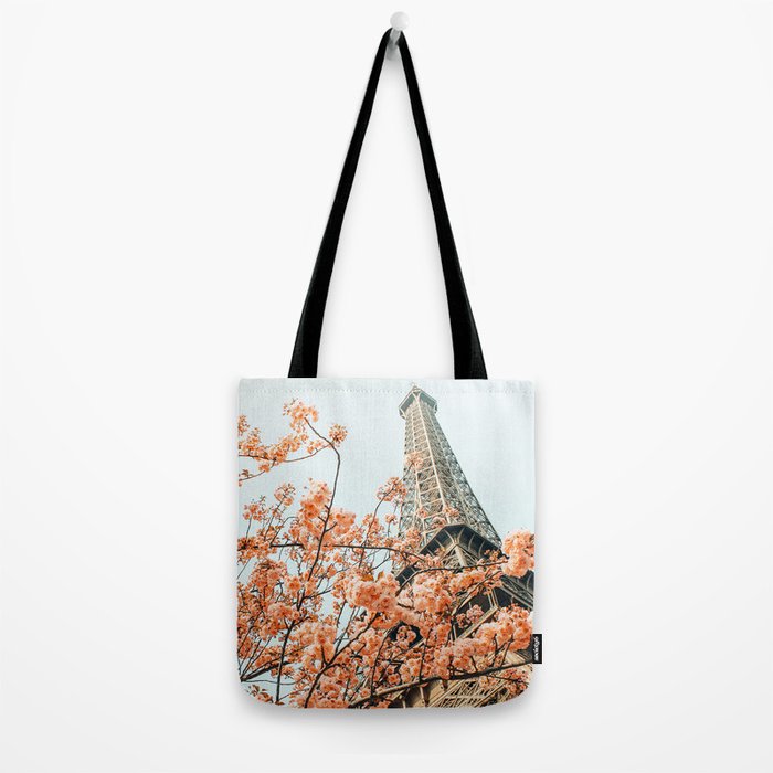 Paris in Spring | Travel Photography Eifel Tower | Wonder Building Architecture Love Tote Bag Gallery Image 2