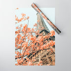Paris in Spring | Travel Photography Eifel Tower | Wonder Building Architecture Love Wrapping Paper Gallery Image 1