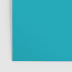 NOW AQUA Blue Solid Color Plain Teal Shade and Mindfulness Minimalist Word Art  Poster Gallery Image 3