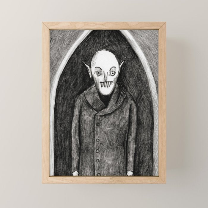 Nosferatu Mini Art Print Gallery Image 1