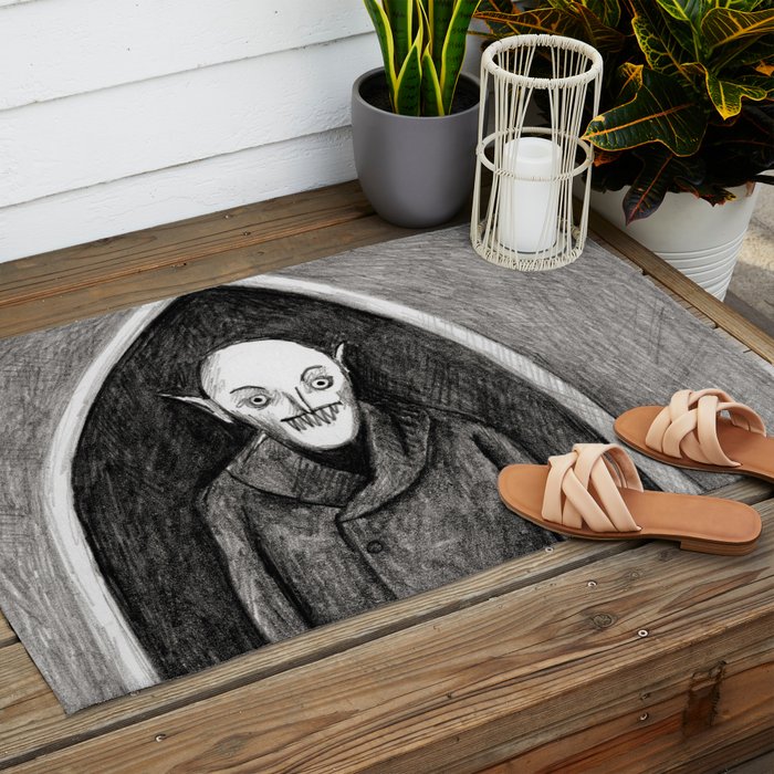 Nosferatu Outdoor Rug Gallery Image 2