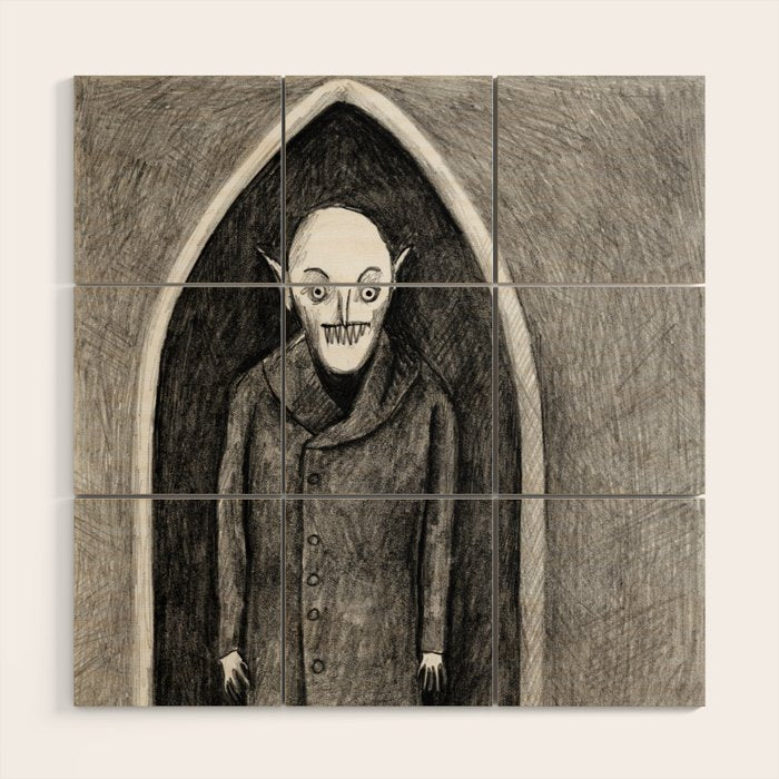 Nosferatu Wood Wall Art Gallery Image 1