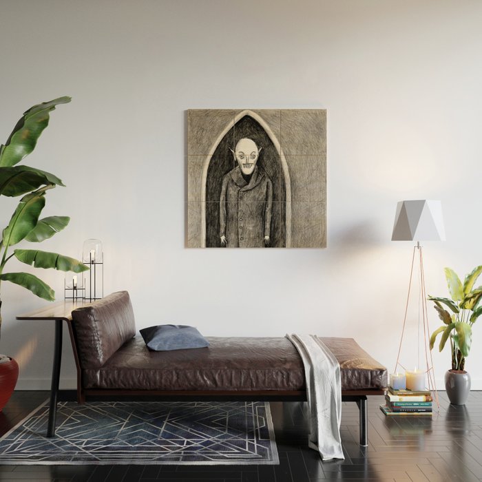 Nosferatu Wood Wall Art Gallery Image 2