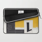 Typography & Shapes / Paper Collage Laptop Sleeve Gallery Image 2