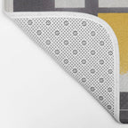 Typography & Shapes / Paper Collage Bath Mat Gallery Image 2