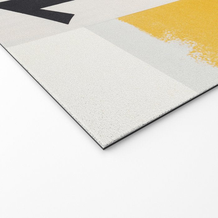 Typography & Shapes / Paper Collage Welcome Mat Gallery Image 2