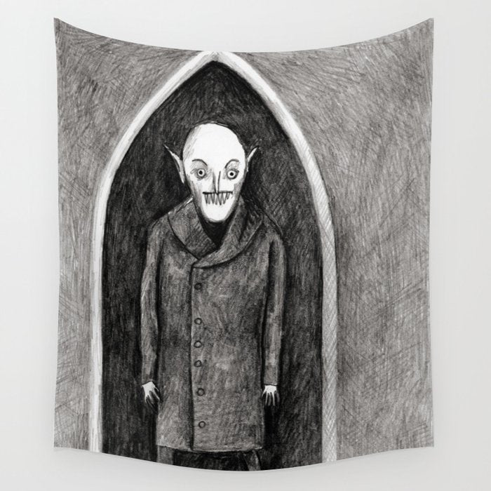 Nosferatu Wall Tapestry Gallery Image 4