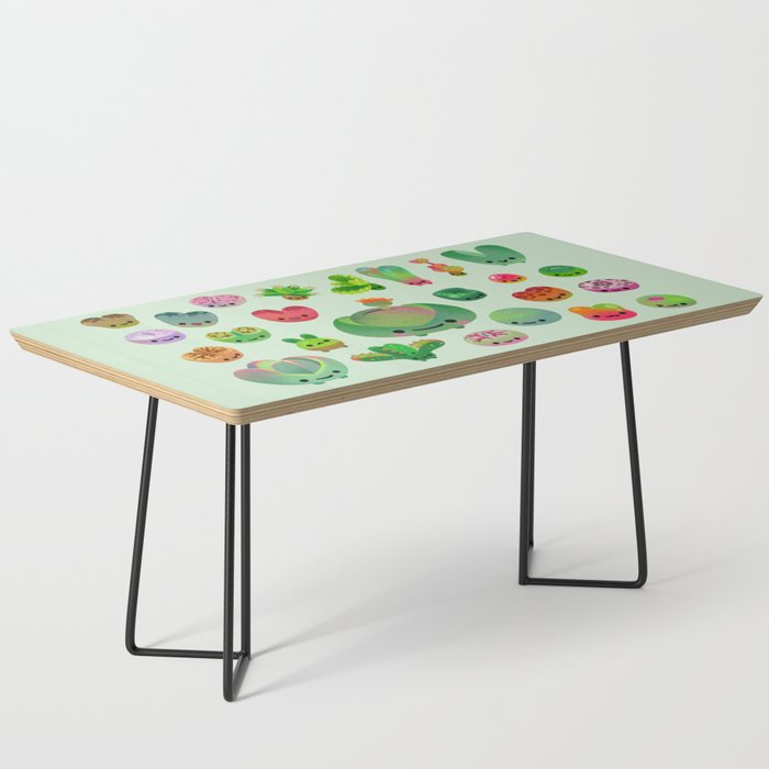 Baby succulent 3 - Mesembs(green) Coffee Table Gallery Image 1
