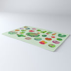 Baby succulent 3 - Mesembs(green) Rug Gallery Image 3