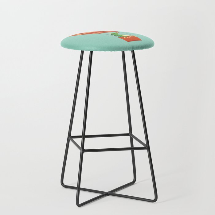 Dragon On Hot Air Balloon Stool Gallery Image 1