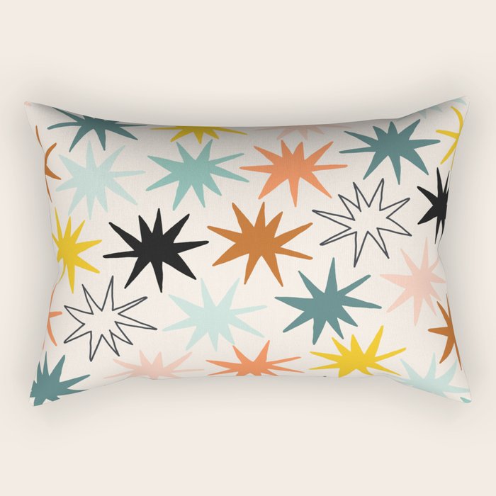 Star-struck earthy Rectangular Pillow Gallery Image 1