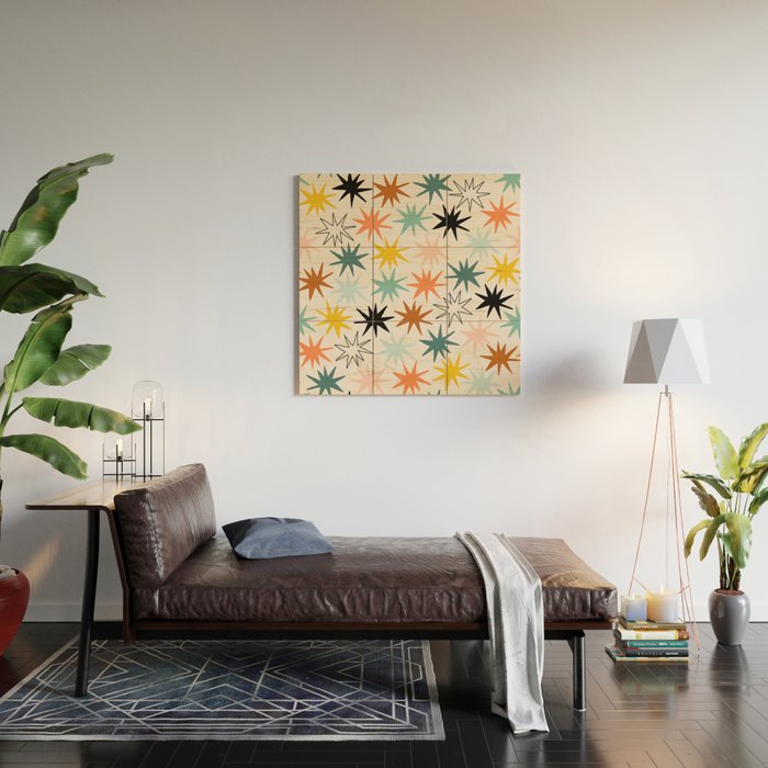 Star-struck earthy Wood Wall Art Gallery Image 2