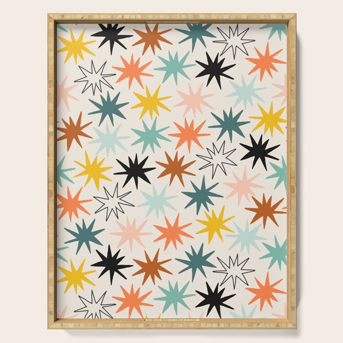 Star-struck earthy Serving Tray Gallery Image 1
